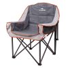 SUNNYFEEL Oversized XL Padded Camping Chair, Portable, Folding, Large Camp Lounge Chairs, Outdoor Sofa Chair High Back for Fishing, Patio Party, Lawn,