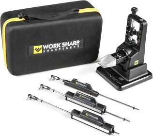 Work Sharp Precision Adjust Elite - Adjustable Knife Sharpening System - For Hunting, Serrated & Kitchen Knives