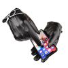 Women's Winter PU Leather Gloves, Warm Thermal Touchscreen Texting Typing