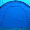 Camping Tent Fabric 9 Persons Dark Blue and Blue