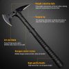 ABS Handle Tactical Axe Outdoor Camping Survival Axe Chopping Trees Self-defense Multi-function Rescue High-end Axe