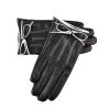 Women's Winter PU Leather Gloves, Warm Thermal Touchscreen Texting Typing