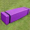 Outdoor Camping Mat Ultralight Foam Picnic Mat Folding Egg Slot Beach Mat Tent Sleeping Pad Moistureproof Camping Mattress