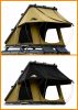 Adventurer Rooftop Tent Hardshell with Luggage Racks&Replaceable Rain Flies, Truck Bed Tent for Camping, Pop Up Overland Roof Top Tents for Truck Jeep